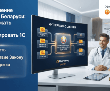 Подключение медицинского центра и стоматологии к ЦИСЗ в Беларуси: как избежать рисков и интегрировать 1С с помощью официального партнера «Програмир»
