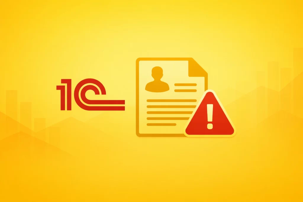 типовые ошибки при выгрузке доходов физических лиц из 1С