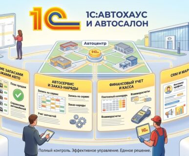 Внедрение 1С для автохаусов и автосалонов в Беларуси